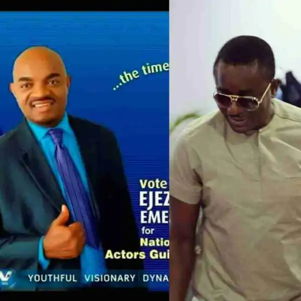 Actor Emeka Rollas Defeats Emeka Ike To Become Actors Guild Of Nigeria